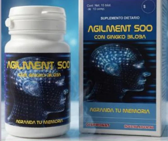 Agilment 500: fotografías de sus envases en el catálogo