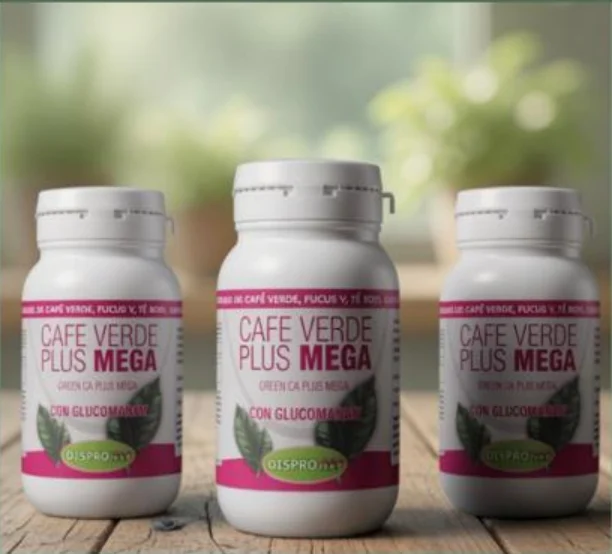 Café Verde Plus Mega: fotografías de sus envases en el catálogo