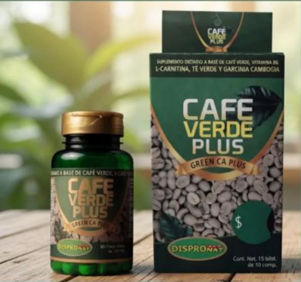 Café Verde Plus: fotografías de sus envases en el catálogo