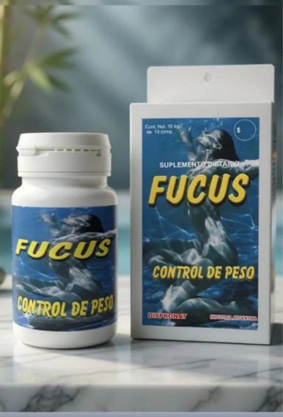 Fucus: fotografías de sus envases en el catálogo