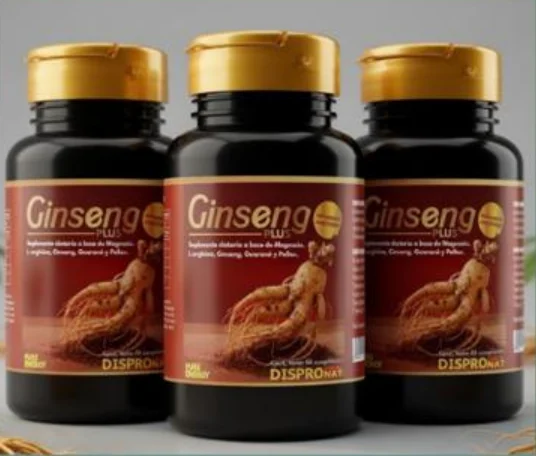 Ginseng Plus: fotografías de sus envases en el catálogo