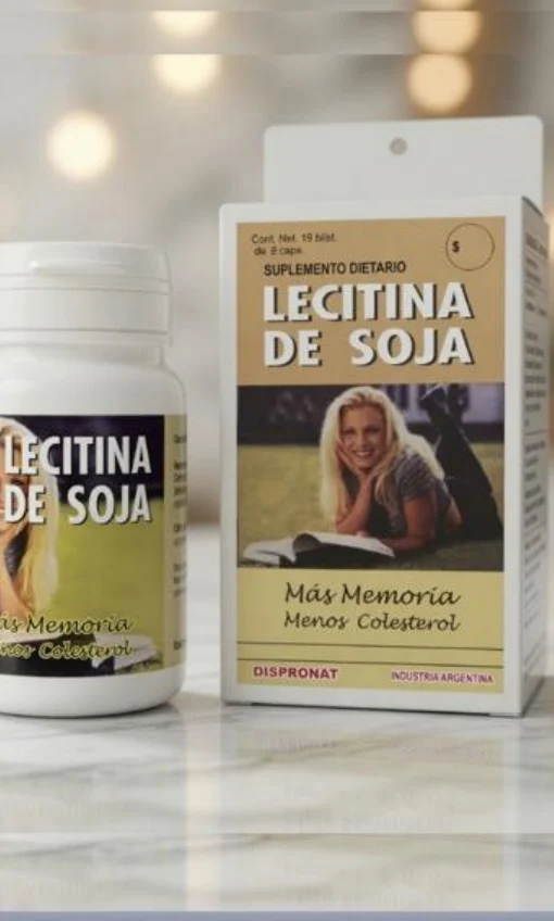 Lecitina de soja: fotografías de sus envases en el catálogo