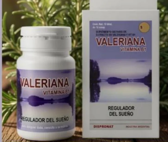 Valeriana: fotografías de sus envases en el catálogo