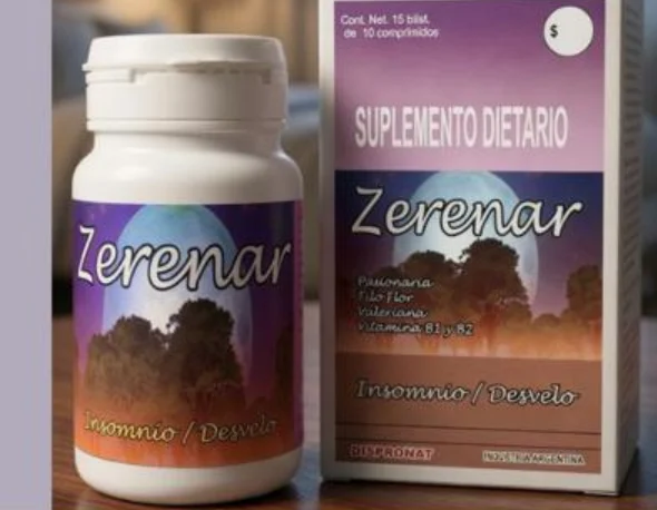 Zerenar: fotografías de sus envases en el catálogo